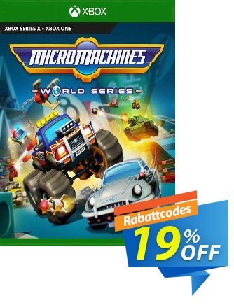 Micro Machines World Series Xbox One (US) Coupon, discount Micro Machines World Series Xbox One (US) Deal 2024 CDkeys. Promotion: Micro Machines World Series Xbox One (US) Exclusive Sale offer 