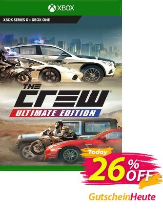 The Crew Ultimate Edition Xbox One (EU) Coupon, discount The Crew Ultimate Edition Xbox One (EU) Deal 2024 CDkeys. Promotion: The Crew Ultimate Edition Xbox One (EU) Exclusive Sale offer 