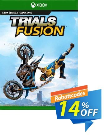 Trials Fusion Xbox One Coupon, discount Trials Fusion Xbox One Deal 2024 CDkeys. Promotion: Trials Fusion Xbox One Exclusive Sale offer 