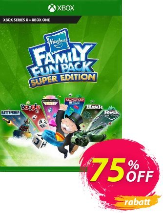 Hasbro Family Fun Pack - Super Edition Xbox One (EU) Coupon, discount Hasbro Family Fun Pack - Super Edition Xbox One (EU) Deal 2024 CDkeys. Promotion: Hasbro Family Fun Pack - Super Edition Xbox One (EU) Exclusive Sale offer 
