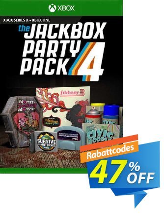 The Jackbox Party Pack 4 Xbox One (UK) Coupon, discount The Jackbox Party Pack 4 Xbox One (UK) Deal 2024 CDkeys. Promotion: The Jackbox Party Pack 4 Xbox One (UK) Exclusive Sale offer 