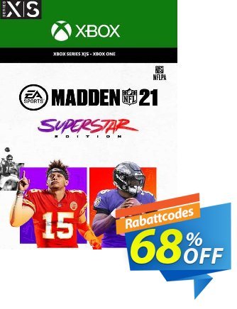 Madden NFL 21 Superstar Edition Xbox One / Xbox Series X|S (UK) Coupon, discount Madden NFL 21 Superstar Edition Xbox One / Xbox Series X|S (UK) Deal 2024 CDkeys. Promotion: Madden NFL 21 Superstar Edition Xbox One / Xbox Series X|S (UK) Exclusive Sale offer 