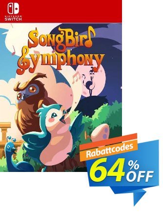 Songbird Symphony Switch (EU) Coupon, discount Songbird Symphony Switch (EU) Deal 2024 CDkeys. Promotion: Songbird Symphony Switch (EU) Exclusive Sale offer 