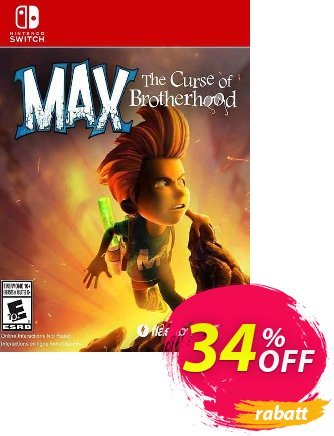 Max: The Curse of Brotherhood Switch (EU) Coupon, discount Max: The Curse of Brotherhood Switch (EU) Deal 2024 CDkeys. Promotion: Max: The Curse of Brotherhood Switch (EU) Exclusive Sale offer 