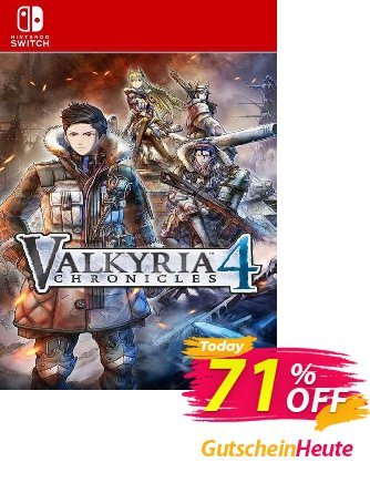 Valkyria Chronicles 4 Switch (EU) Coupon, discount Valkyria Chronicles 4 Switch (EU) Deal 2024 CDkeys. Promotion: Valkyria Chronicles 4 Switch (EU) Exclusive Sale offer 