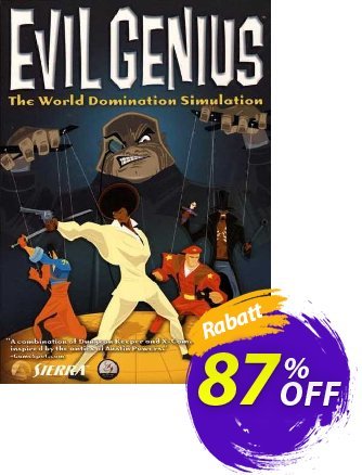 Evil Genius PC Coupon, discount Evil Genius PC Deal. Promotion: Evil Genius PC Exclusive offer 