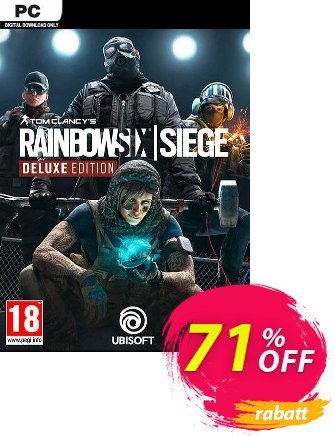 Tom Clancy&#039;s Rainbow Six Siege Deluxe Edition PC (US) Coupon, discount Tom Clancy&#039;s Rainbow Six Siege Deluxe Edition PC (US) Deal 2024 CDkeys. Promotion: Tom Clancy&#039;s Rainbow Six Siege Deluxe Edition PC (US) Exclusive Sale offer 