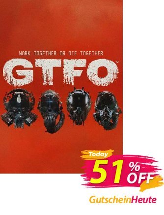 GTFO PC Coupon, discount GTFO PC Deal 2024 CDkeys. Promotion: GTFO PC Exclusive Sale offer 