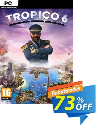 Tropico 6 PC Coupon, discount Tropico 6 PC Deal. Promotion: Tropico 6 PC Exclusive offer 