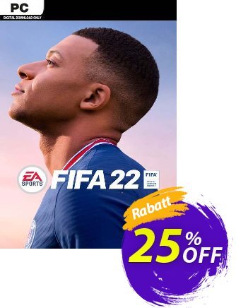 Fifa 22 PC (STEAM) Coupon, discount Fifa 22 PC (STEAM) Deal 2024 CDkeys. Promotion: Fifa 22 PC (STEAM) Exclusive Sale offer 