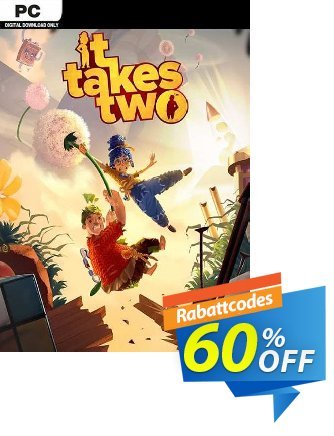 It Takes Two PC EN - Origin  Gutschein It Takes Two PC EN (Origin) Deal 2024 CDkeys Aktion: It Takes Two PC EN (Origin) Exclusive Sale offer 