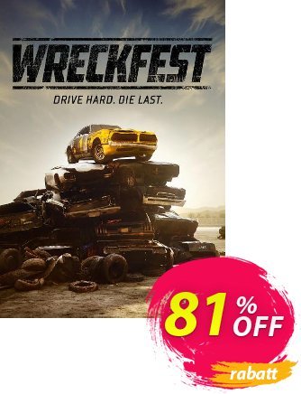 Wreckfest PC Coupon, discount Wreckfest PC Deal 2024 CDkeys. Promotion: Wreckfest PC Exclusive Sale offer 