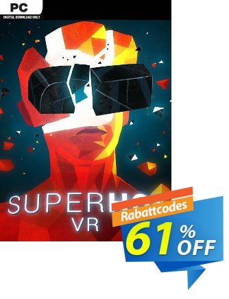 SUPERHOT VR PC Coupon, discount SUPERHOT VR PC Deal 2024 CDkeys. Promotion: SUPERHOT VR PC Exclusive Sale offer 