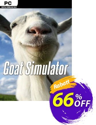 Goat Simulator PC Coupon, discount Goat Simulator PC Deal 2024 CDkeys. Promotion: Goat Simulator PC Exclusive Sale offer 