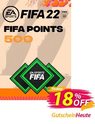 FIFA 22 Ultimate Team 500 Points Pack PC Coupon, discount FIFA 22 Ultimate Team 500 Points Pack PC Deal 2024 CDkeys. Promotion: FIFA 22 Ultimate Team 500 Points Pack PC Exclusive Sale offer 