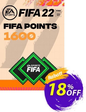 FIFA 22 Ultimate Team 1600 Points Pack PC discount coupon FIFA 22 Ultimate Team 1600 Points Pack PC Deal 2024 CDkeys - FIFA 22 Ultimate Team 1600 Points Pack PC Exclusive Sale offer 