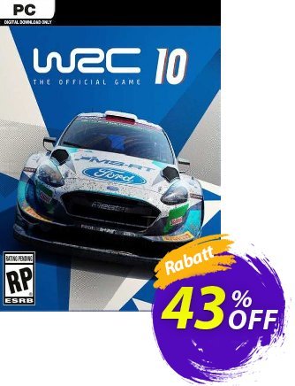 WRC 10 FIA World Rally Championship PC (Steam) discount coupon WRC 10 FIA World Rally Championship PC (Steam) Deal 2024 CDkeys - WRC 10 FIA World Rally Championship PC (Steam) Exclusive Sale offer 