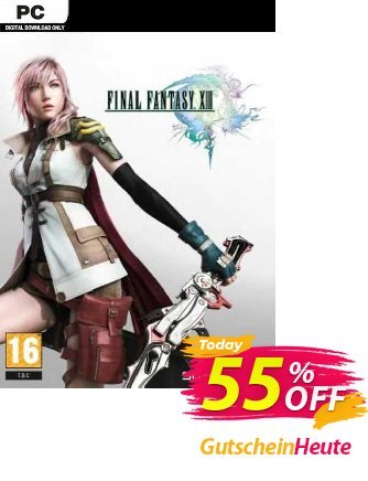 Final Fantasy XIII PC Coupon, discount Final Fantasy XIII PC Deal 2024 CDkeys. Promotion: Final Fantasy XIII PC Exclusive Sale offer 