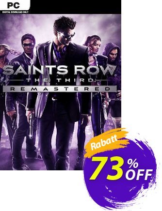 Saints Row: The Third Remastered PC discount coupon Saints Row: The Third Remastered PC Deal 2024 CDkeys - Saints Row: The Third Remastered PC Exclusive Sale offer 