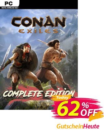 Conan Exiles - Complete Edition PC Coupon, discount Conan Exiles - Complete Edition PC Deal 2024 CDkeys. Promotion: Conan Exiles - Complete Edition PC Exclusive Sale offer 