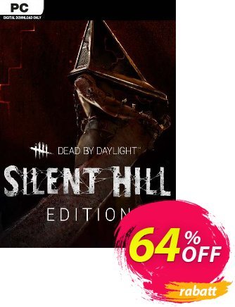 Dead By Daylight - Silent Hill Edition PC Coupon, discount Dead By Daylight - Silent Hill Edition PC Deal 2024 CDkeys. Promotion: Dead By Daylight - Silent Hill Edition PC Exclusive Sale offer 