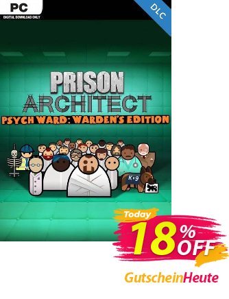 Prison Architect - Psych Ward Wardens Edition PC-DLC discount coupon Prison Architect - Psych Ward Wardens Edition PC-DLC Deal 2024 CDkeys - Prison Architect - Psych Ward Wardens Edition PC-DLC Exclusive Sale offer 