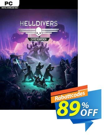 Helldivers Dive Harder Edition PC Coupon, discount Helldivers Dive Harder Edition PC Deal 2024 CDkeys. Promotion: Helldivers Dive Harder Edition PC Exclusive Sale offer 