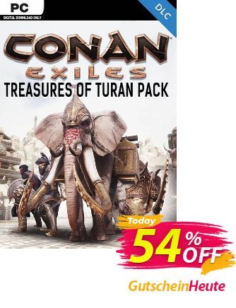 Conan Exiles - Treasures of Turan Pack DLC Coupon, discount Conan Exiles - Treasures of Turan Pack DLC Deal 2024 CDkeys. Promotion: Conan Exiles - Treasures of Turan Pack DLC Exclusive Sale offer 