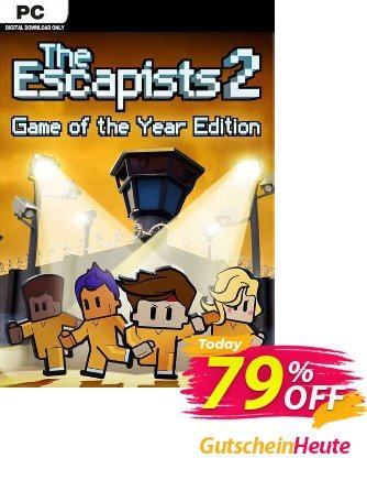 The Escapists 2 - Game of the Year Edition PC discount coupon The Escapists 2 - Game of the Year Edition PC Deal 2024 CDkeys - The Escapists 2 - Game of the Year Edition PC Exclusive Sale offer 