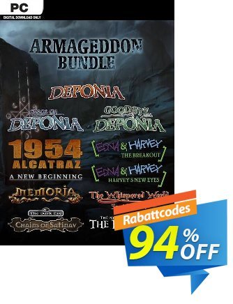 The Daedalic Armageddon Bundle PC Coupon, discount The Daedalic Armageddon Bundle PC Deal. Promotion: The Daedalic Armageddon Bundle PC Exclusive offer 