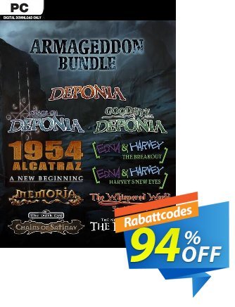 The Daedalic Armageddon Bundle PC Gutschein The Daedalic Armageddon Bundle PC Deal Aktion: The Daedalic Armageddon Bundle PC Exclusive offer 