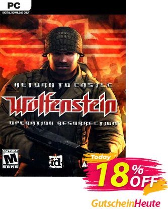 Return to Castle Wolfenstein PC Coupon, discount Return to Castle Wolfenstein PC Deal 2024 CDkeys. Promotion: Return to Castle Wolfenstein PC Exclusive Sale offer 