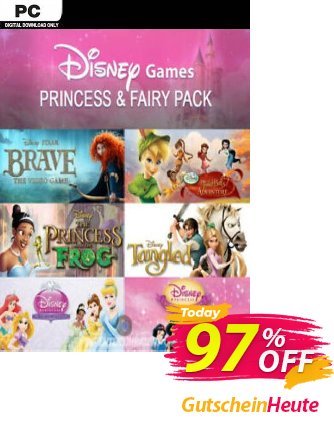 Disney Games Princess & Fairy Pack PC Coupon, discount Disney Games Princess &amp; Fairy Pack PC Deal 2024 CDkeys. Promotion: Disney Games Princess &amp; Fairy Pack PC Exclusive Sale offer 