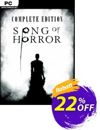 Song Of Horror Complete Edition PC Coupon, discount Song Of Horror Complete Edition PC Deal 2024 CDkeys. Promotion: Song Of Horror Complete Edition PC Exclusive Sale offer 