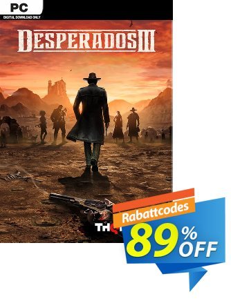 Desperados III PC Coupon, discount Desperados III PC Deal 2024 CDkeys. Promotion: Desperados III PC Exclusive Sale offer 