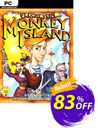 Escape from Monkey Island PC Coupon, discount Escape from Monkey Island PC Deal 2024 CDkeys. Promotion: Escape from Monkey Island PC Exclusive Sale offer 