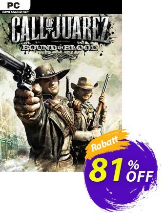 Call of Juarez - Bound in Blood PC (Steam) Coupon, discount Call of Juarez - Bound in Blood PC (Steam) Deal 2024 CDkeys. Promotion: Call of Juarez - Bound in Blood PC (Steam) Exclusive Sale offer 