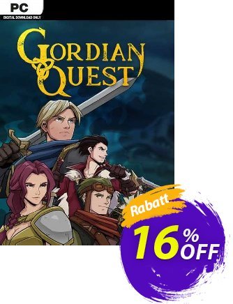 Gordian Quest PC Coupon, discount Gordian Quest PC Deal 2024 CDkeys. Promotion: Gordian Quest PC Exclusive Sale offer 