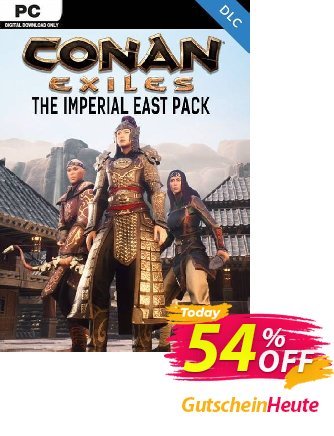Conan Exiles PC - The Imperial East Pack DLC Coupon, discount Conan Exiles PC - The Imperial East Pack DLC Deal 2024 CDkeys. Promotion: Conan Exiles PC - The Imperial East Pack DLC Exclusive Sale offer 