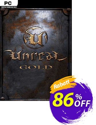 Unreal Gold PC Coupon, discount Unreal Gold PC Deal 2024 CDkeys. Promotion: Unreal Gold PC Exclusive Sale offer 