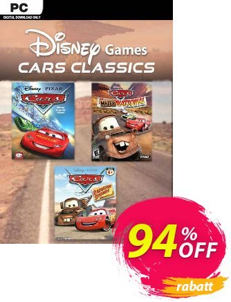 Disney Cars Classic PC discount coupon Disney Cars Classic PC Deal 2024 CDkeys - Disney Cars Classic PC Exclusive Sale offer 