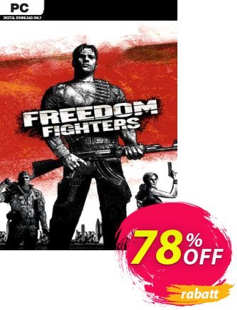 Freedom Fighters PC Coupon, discount Freedom Fighters PC Deal 2024 CDkeys. Promotion: Freedom Fighters PC Exclusive Sale offer 