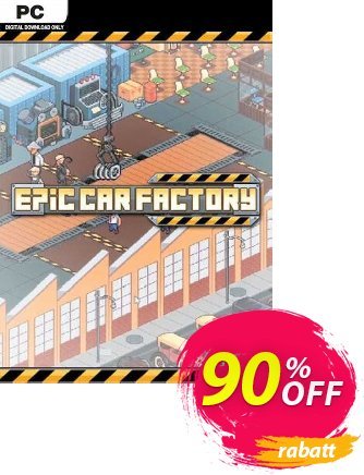 Epic Car Factory PC Coupon, discount Epic Car Factory PC Deal 2024 CDkeys. Promotion: Epic Car Factory PC Exclusive Sale offer 