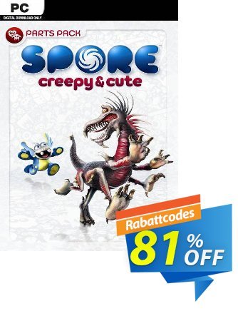 SPORE Creepy & Cute Parts Pack PC Coupon, discount SPORE Creepy &amp; Cute Parts Pack PC Deal 2024 CDkeys. Promotion: SPORE Creepy &amp; Cute Parts Pack PC Exclusive Sale offer 