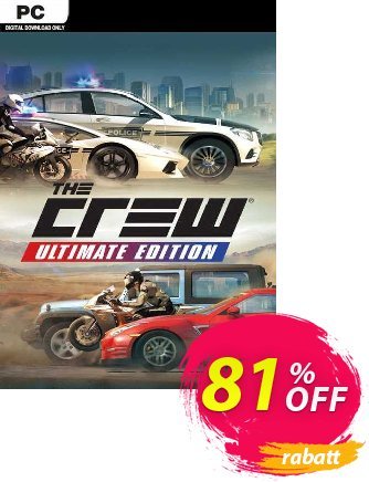 The Crew Ultimate Edition PC discount coupon The Crew Ultimate Edition PC Deal 2024 CDkeys - The Crew Ultimate Edition PC Exclusive Sale offer 