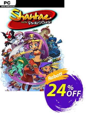 Shantae and the Pirates Curse PC Coupon, discount Shantae and the Pirates Curse PC Deal 2024 CDkeys. Promotion: Shantae and the Pirates Curse PC Exclusive Sale offer 