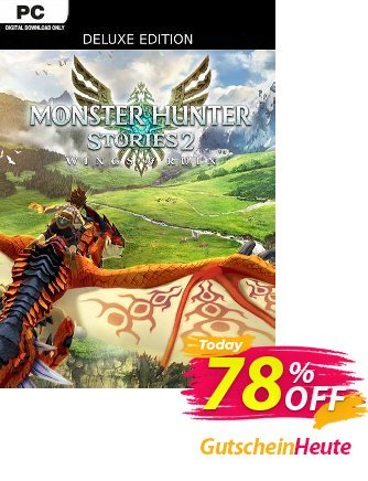 Monster Hunter Stories 2: Wings of Ruin Deluxe Edition PC discount coupon Monster Hunter Stories 2: Wings of Ruin Deluxe Edition PC Deal 2024 CDkeys - Monster Hunter Stories 2: Wings of Ruin Deluxe Edition PC Exclusive Sale offer 