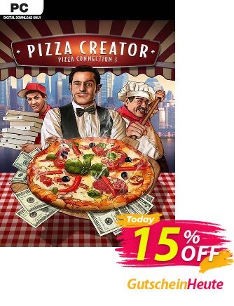 Pizza Connection 3 Pizza Creator PC Coupon, discount Pizza Connection 3 Pizza Creator PC Deal 2024 CDkeys. Promotion: Pizza Connection 3 Pizza Creator PC Exclusive Sale offer 