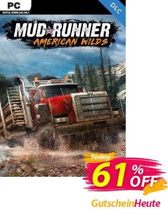 MudRunner - American Wilds DLC  PC discount coupon MudRunner - American Wilds DLC  PC Deal 2024 CDkeys - MudRunner - American Wilds DLC  PC Exclusive Sale offer 