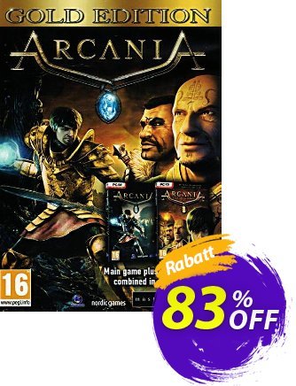 ArcaniA Gold Edition PC discount coupon ArcaniA Gold Edition PC Deal 2024 CDkeys - ArcaniA Gold Edition PC Exclusive Sale offer 